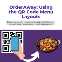 OrderAway: Using the QR Code Menu Layouts